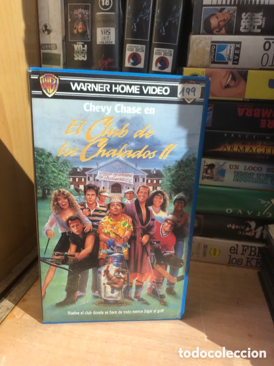 Cine: VHS V&Iacute;DEO CLUB EL CLUB DE LOS CHALADOS 2