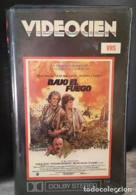 Cinema: Bajo el fuego- Nick Nolte Gene Hackman