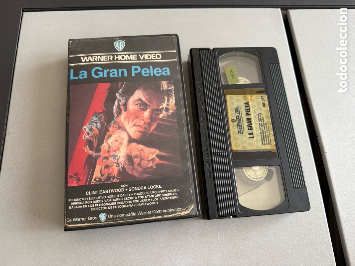 Cine: VHS. LA GRAN PELEA. 1 edici&oacute;n. Warner video