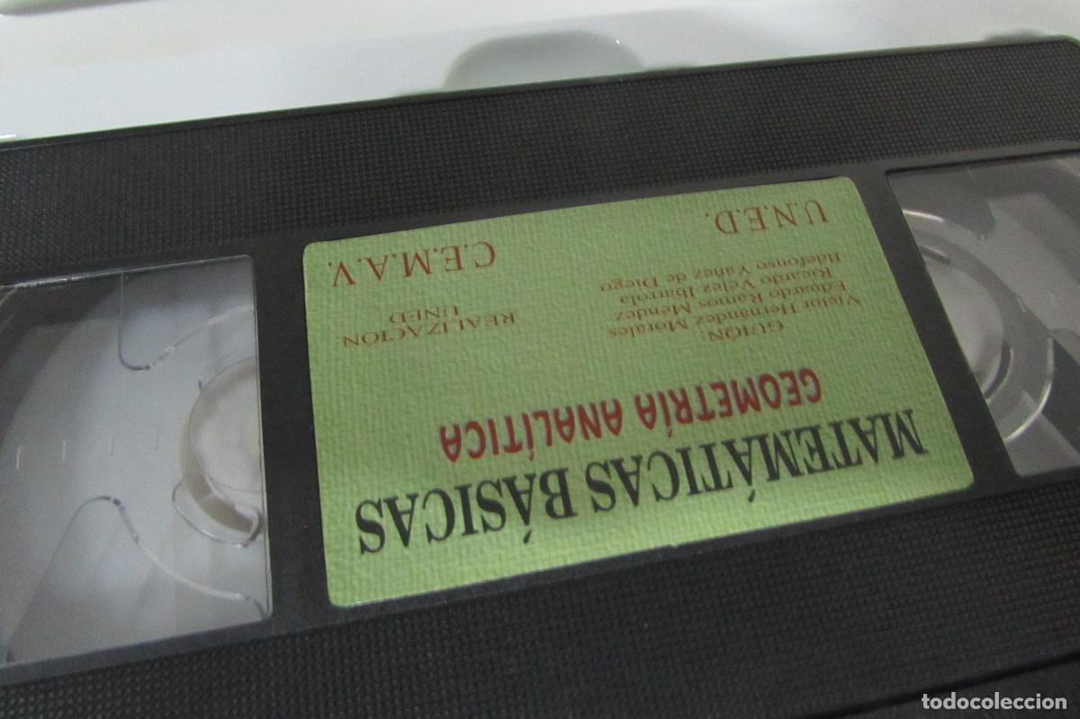 Cine: VHS MATEMATICAS BASICAS-GEOMETRIA ANALITICA - Foto 5