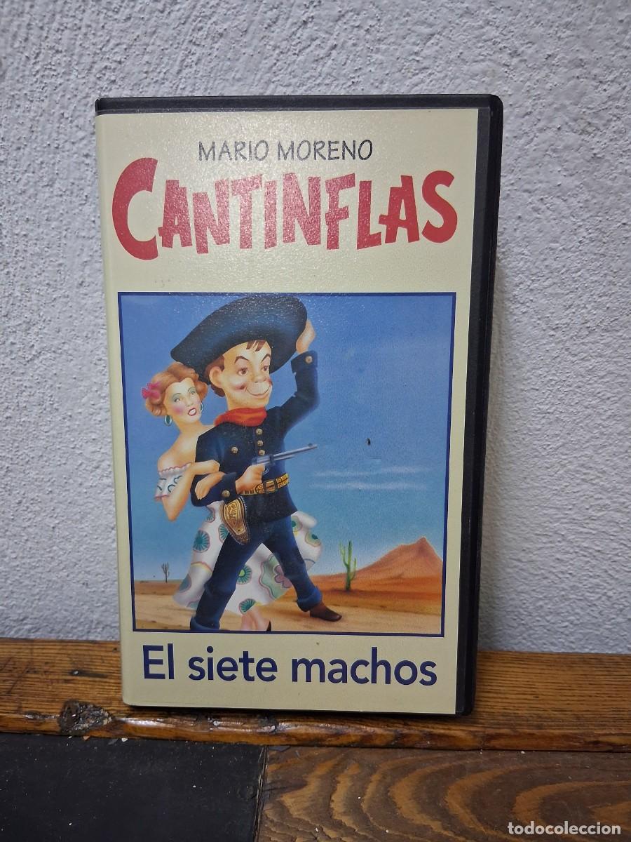Cine: Cinta de video VHS Mario Moreno Cantinflas N&deg; 16 El siete machos
