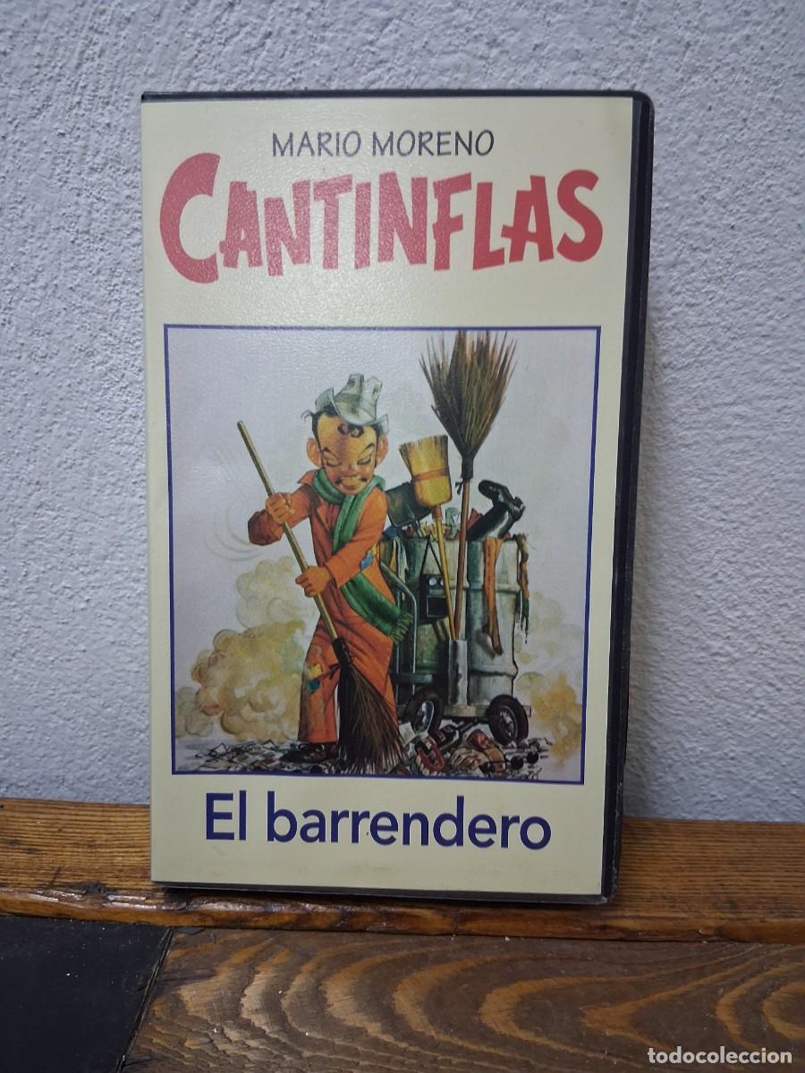 Cine: Cinta de video VHS Mario Moreno Cantinflas N&deg; 6 Barrendero