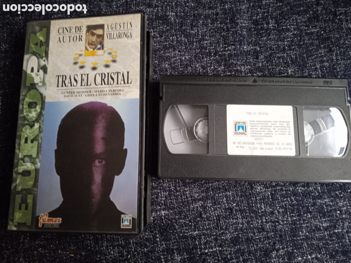 Cine: TRAS EL CRISTAL / AGUST&Iacute;N VILLARONGA ( VHS CINE TERROR )