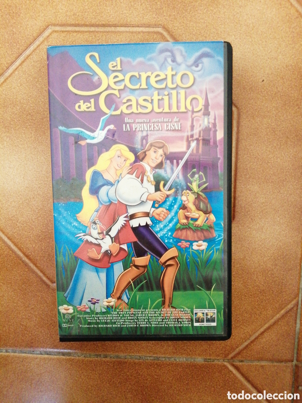 Cinema: VHS v&iacute;deo 1997 - EL SECRETO DEL CASTILLO una nueva aventura de la princesa cisne COLUMBIA TRISTAR