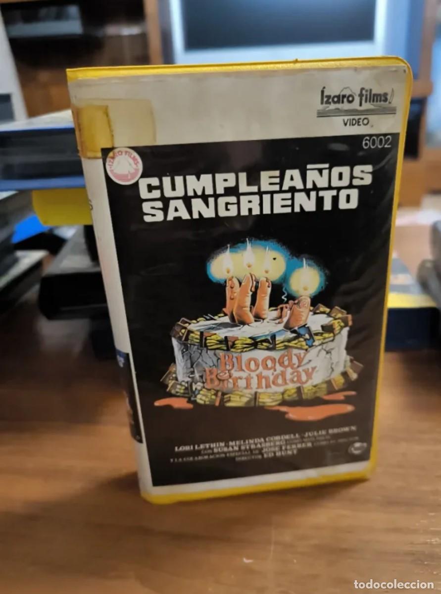 Cine: Cumplea&ntilde;os Sangriento VHS
