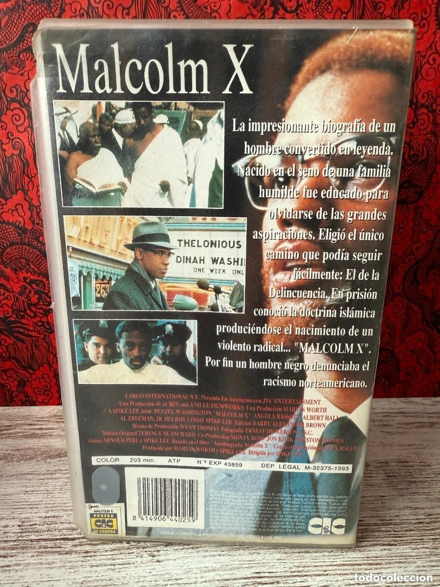 Cine: Malcolm X (VHS) 2 Cintas - Foto 3
