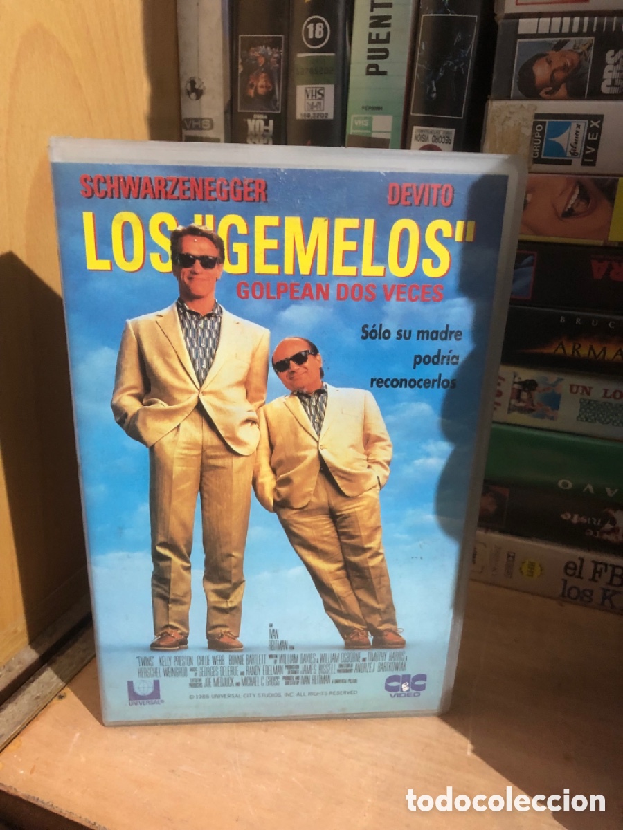 Cine: VHS V&Iacute;DEO CLUB LOS GEMELOS GOLPEAN DOS VECES