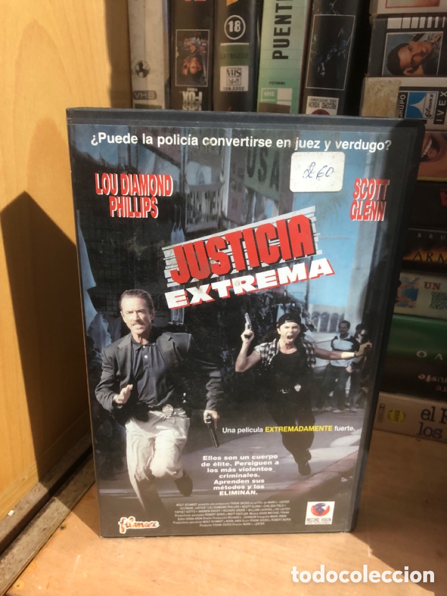 Cine: VHS V&Iacute;DEO CLUB JUSTICIA EXTREMA