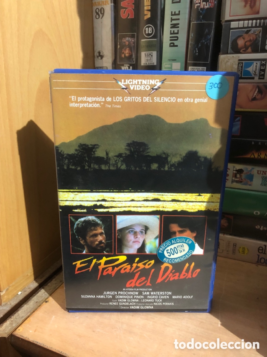 Cine: VHS V&Iacute;DEO CLUB EL PARA&Iacute;SO DEL DIABLO