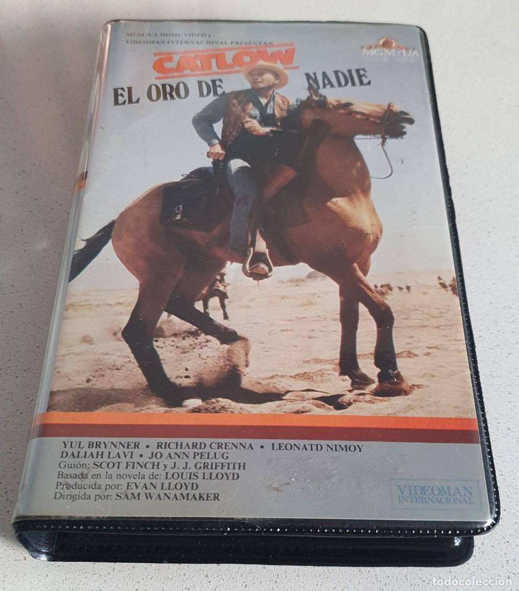 Cine: Pel&iacute;cula Vhs Pistolas en la Frontera. Yul Brynner, Richard Crenna, Leonard Nimoy. Mgm Ua Home V&iacute;deo.