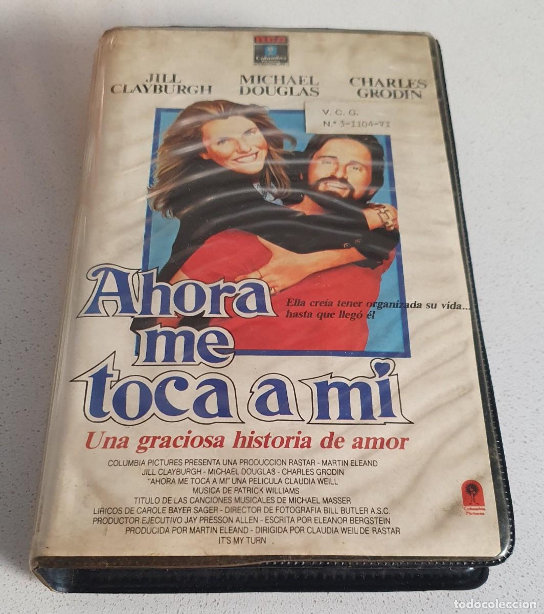 Cine: Pel&iacute;cula Vhs Ahora me Toca a mi. Michael Douglas. RCA Columbia 1988. Videoclub alquiler.