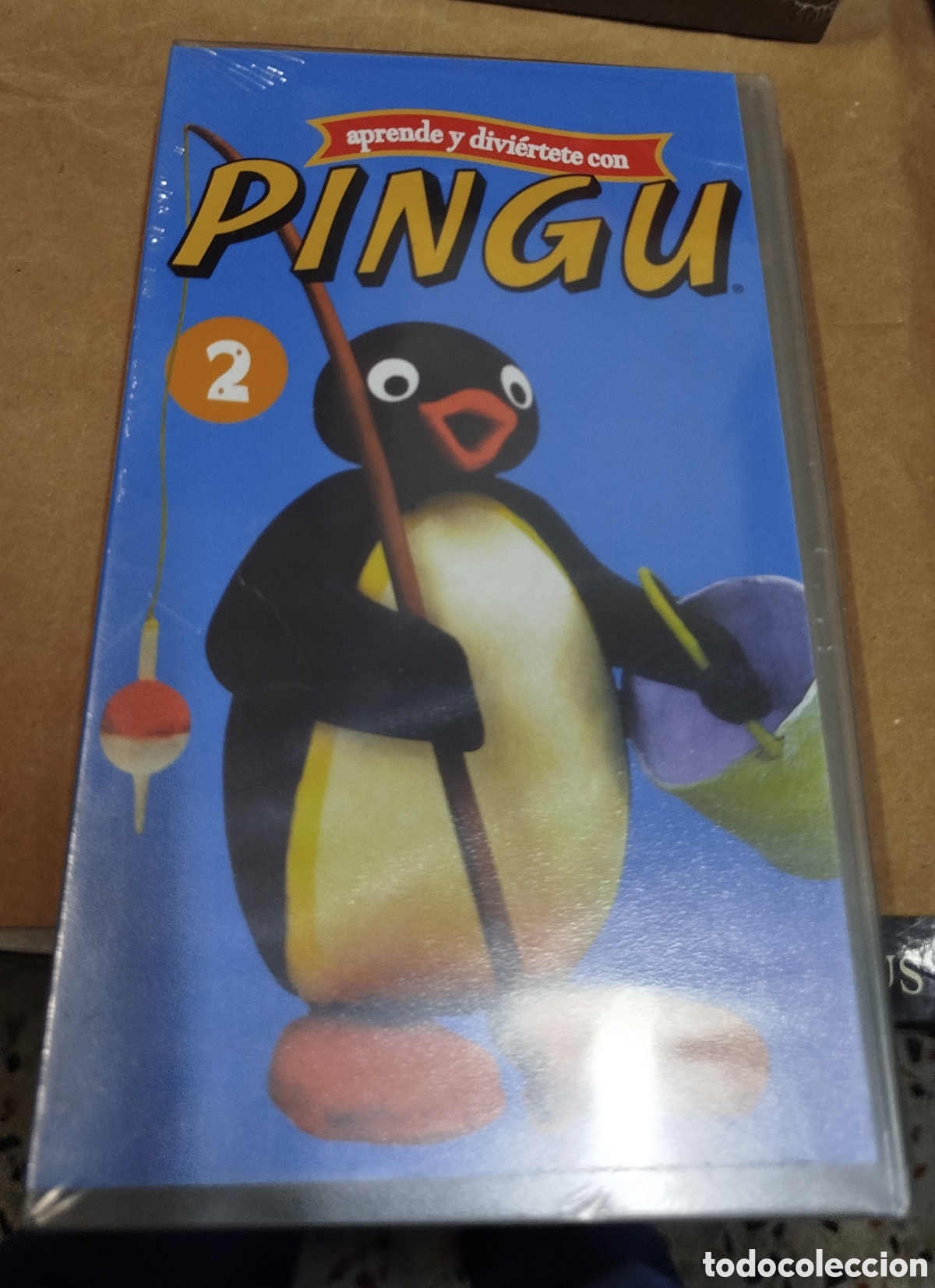 Cine: Aprende y divi&eacute;rtete con Pingu. N&uacute;m. 2. VHS. SIN ABRIR