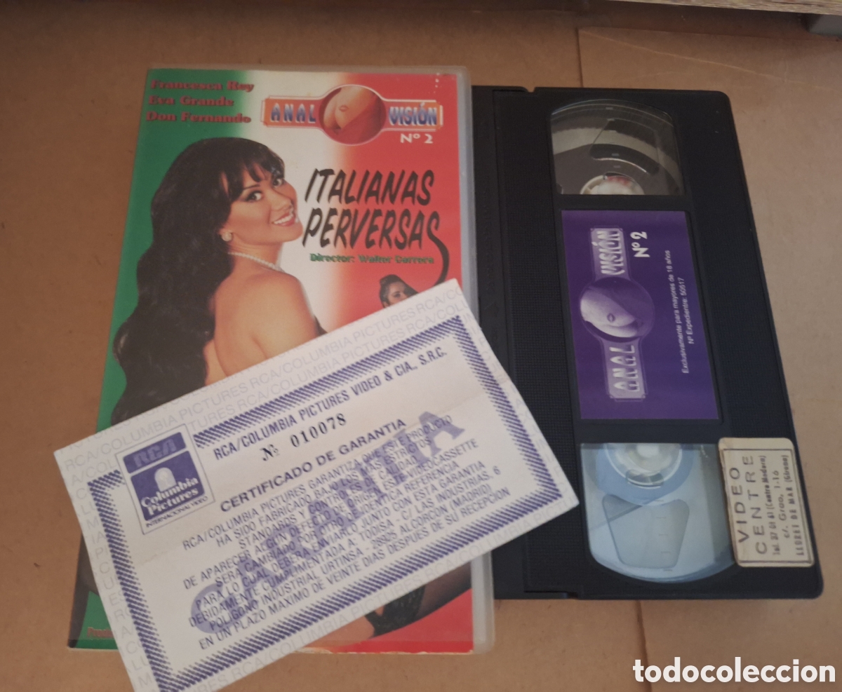 Cine: Italianas Perversas VHS Adultos Francesca Rey