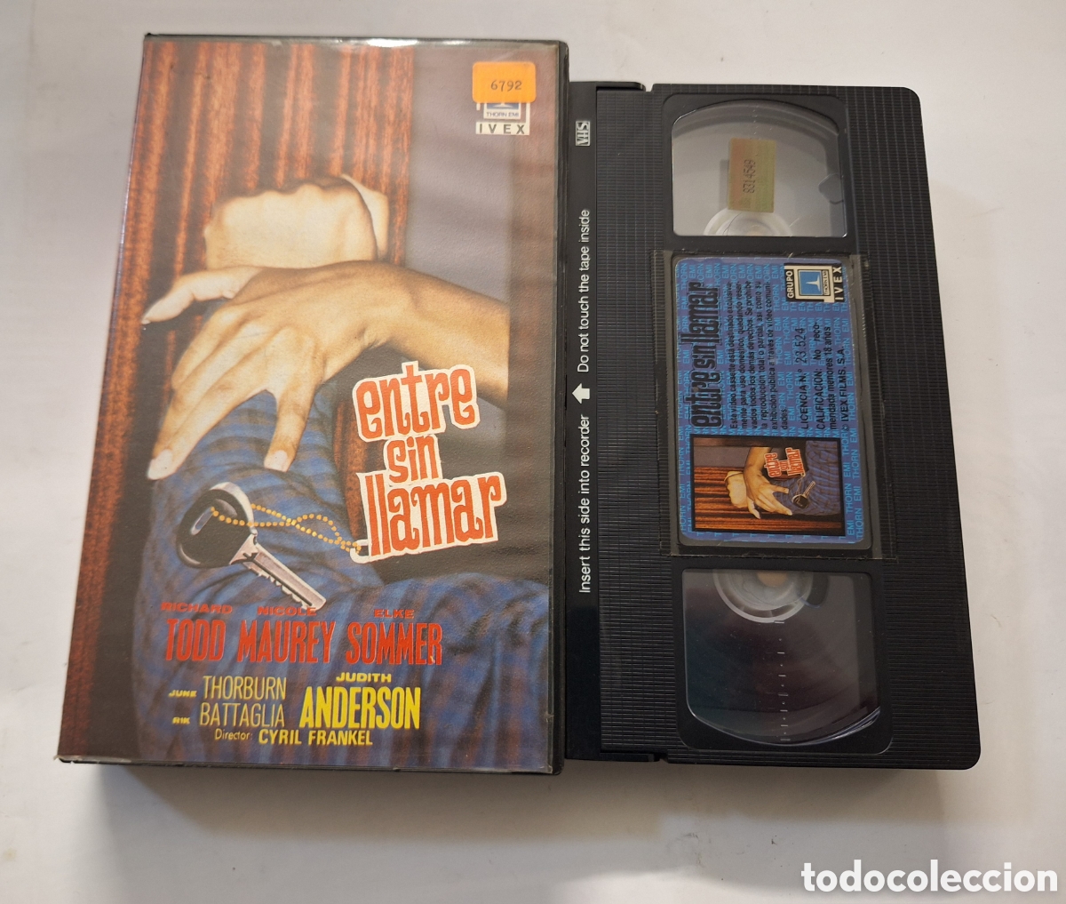 Cine: Entre sin Llamar VHS Elke Sommer