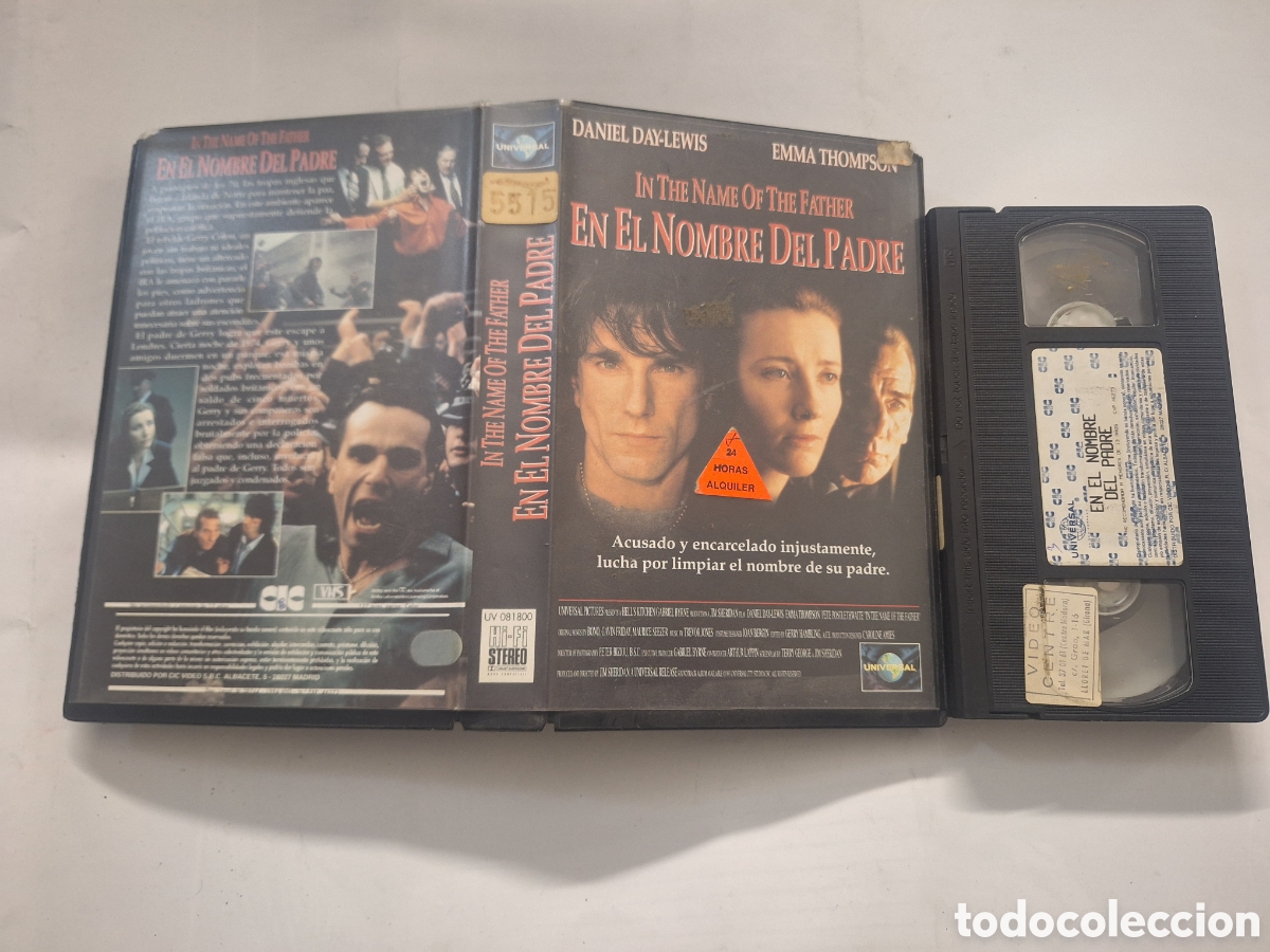Cine: En el Nombre del Padre VHS Drama