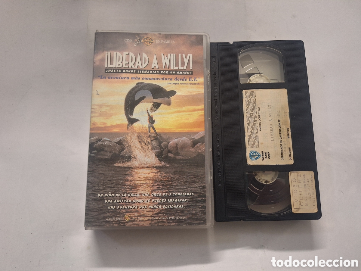 Cine: Liberad a Willy VHS Warner