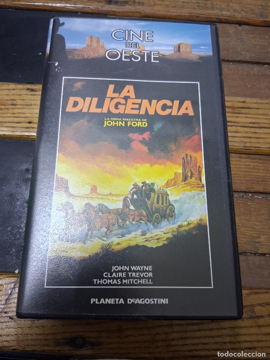 Cine: Pel&iacute;cula vhs cinta de vidio cine del oeste La diligencia John Ford