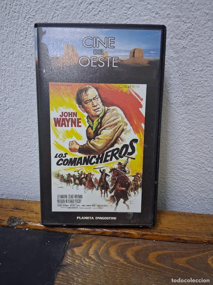 Cine: Pel&iacute;cula vhs cinta de vidio cine del oeste Los comancheros John Wayne