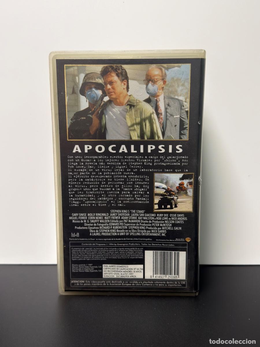 Cine: Apocalipsis (VHS) Stephen King - Foto 3