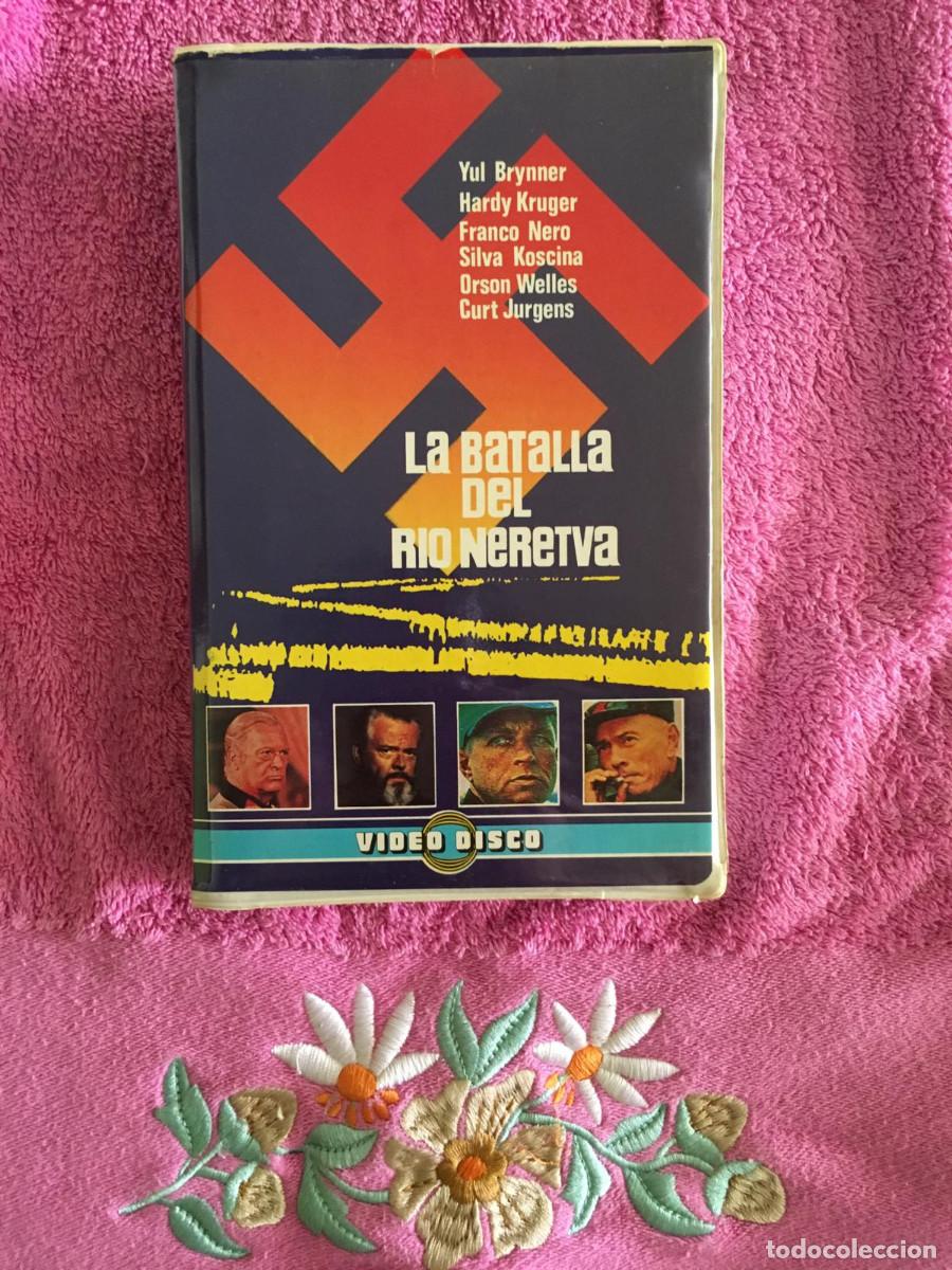 Cine: VHS LA BATALLA DEL R&Iacute;O NERETVA (1969) YUL BRYNNER FRANCO NERO SYLVA KOSCINA VIDEO DISCO