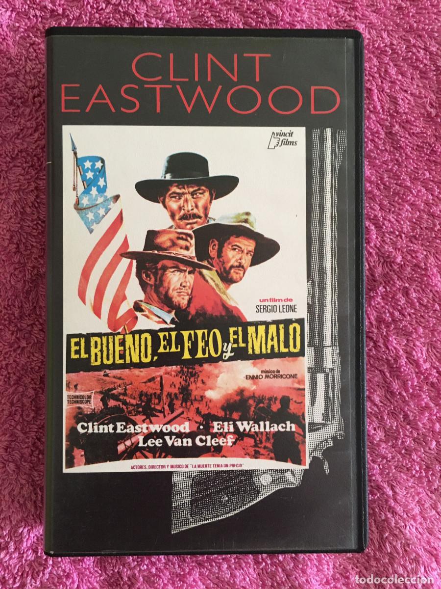 Cine: EL BUENO, EL FEO Y EL MALO (1966) VHS SERGIO LEONE CLINT EASTWOOD LEE VAN CLEEF ELI WALLACH