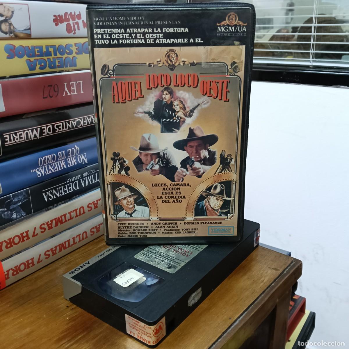 Cine: AQUEL LOCO LOCO OESTE - HOWARD ZIEFF - JEFF BRIDGES, ANDY GRIFFIH, DONALD PLEASANCE - MGM