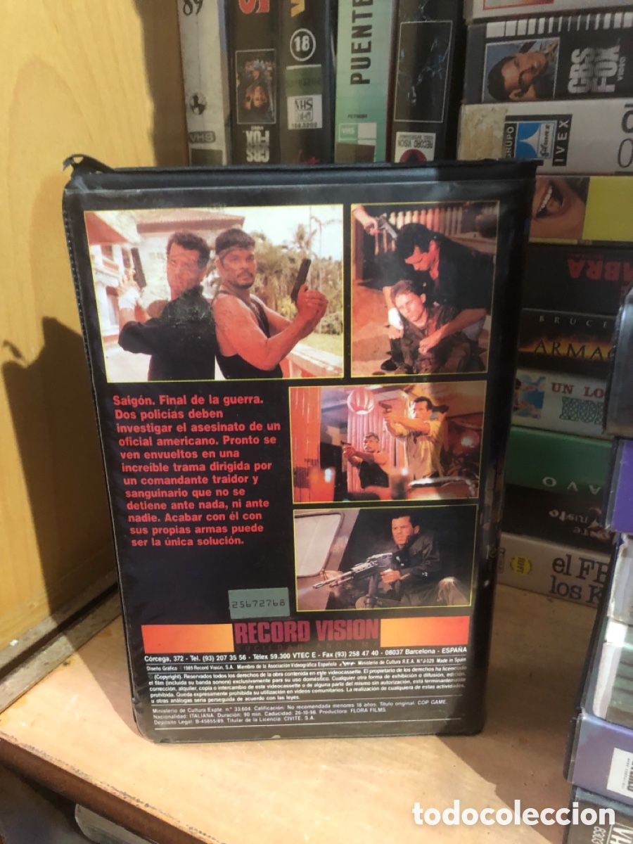 Cine: VHS V&Iacute;DEO CLUB COP GAME