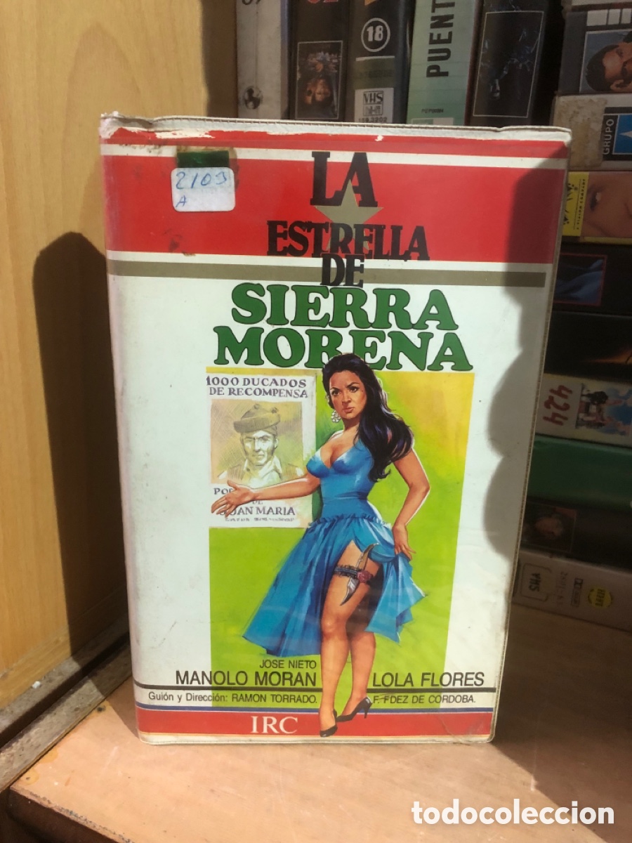 Cine: VHS IRC LA ESTRELLA DE SIERRA MORENA