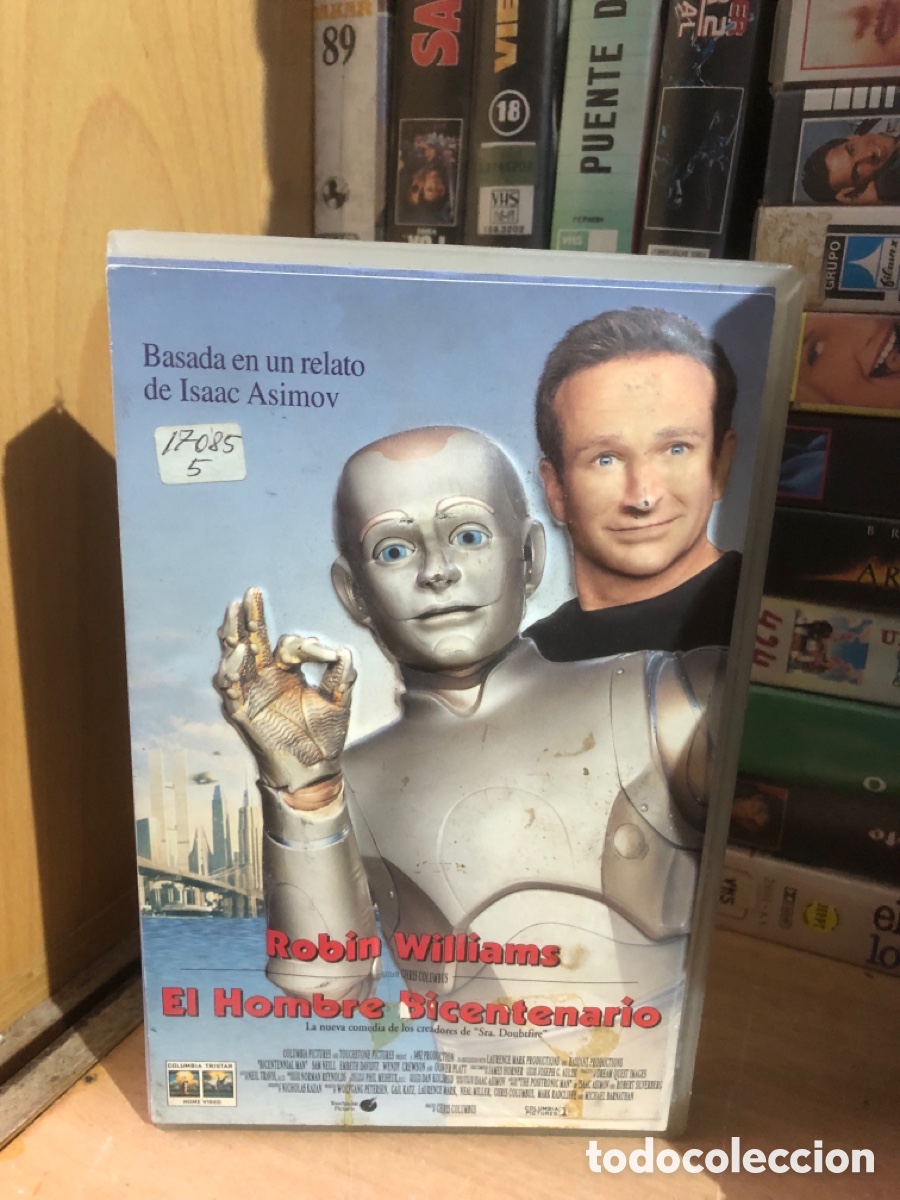 Cine: VHS V&Iacute;DEO CLUB EL HOMBRE BICENTENARIO