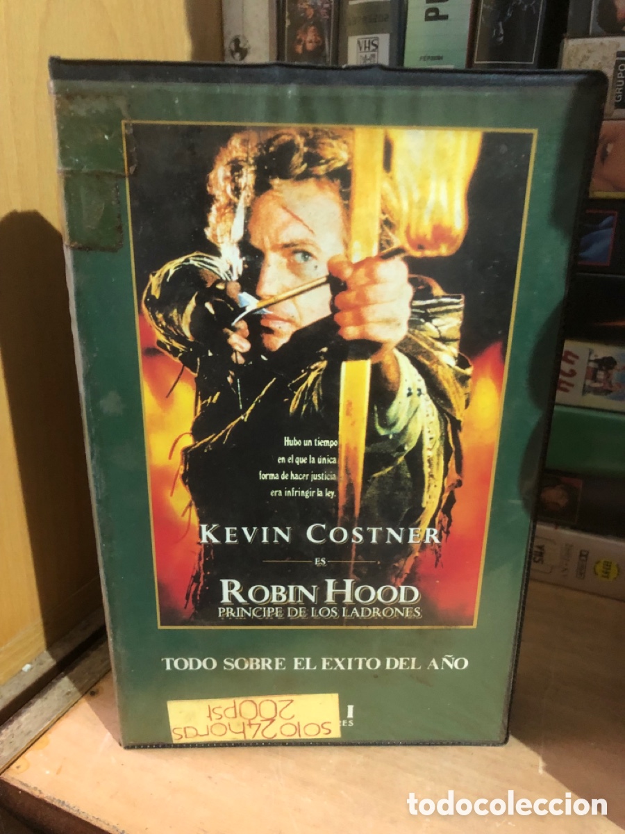 Cine: VHS TODO SOBRE EL &Eacute;XITO DEL A&Ntilde;O ROBIN HOOD