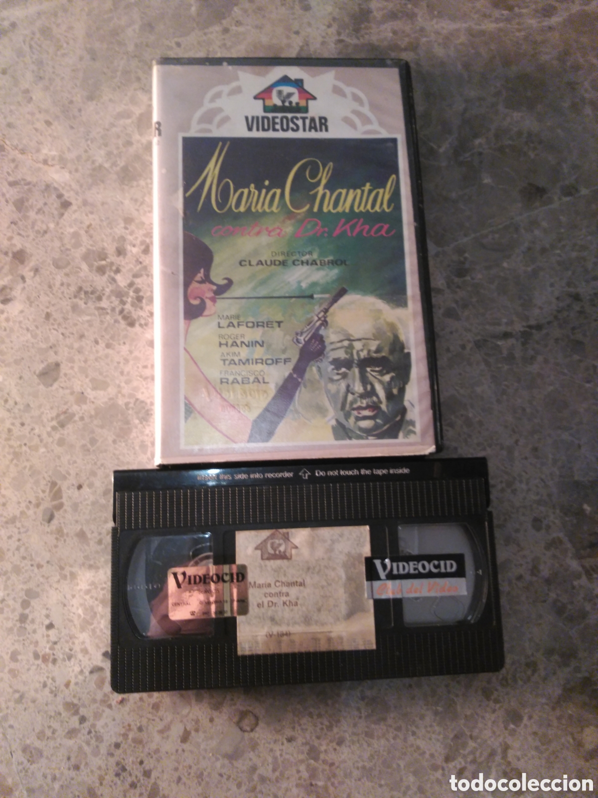 Cin&eacute;ma: VHS- MARIA CHANTAL CONTRA EL DOCTOR KHA. VIDEOSTAR. CLAUDE CHABROL. PACO RABAL