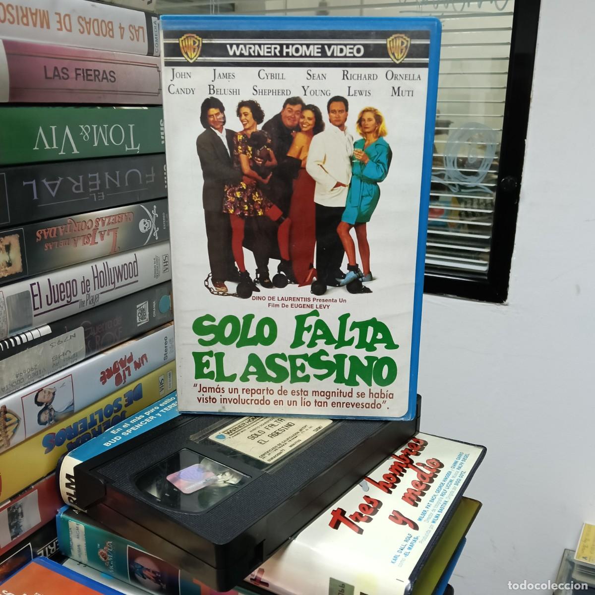 Cine: SOLO FALTA EL ASESINO - EUGENE LEVY - JOHN CANDY, JAMES BELUSHI, CYBILL SHEPHERD - WARNER