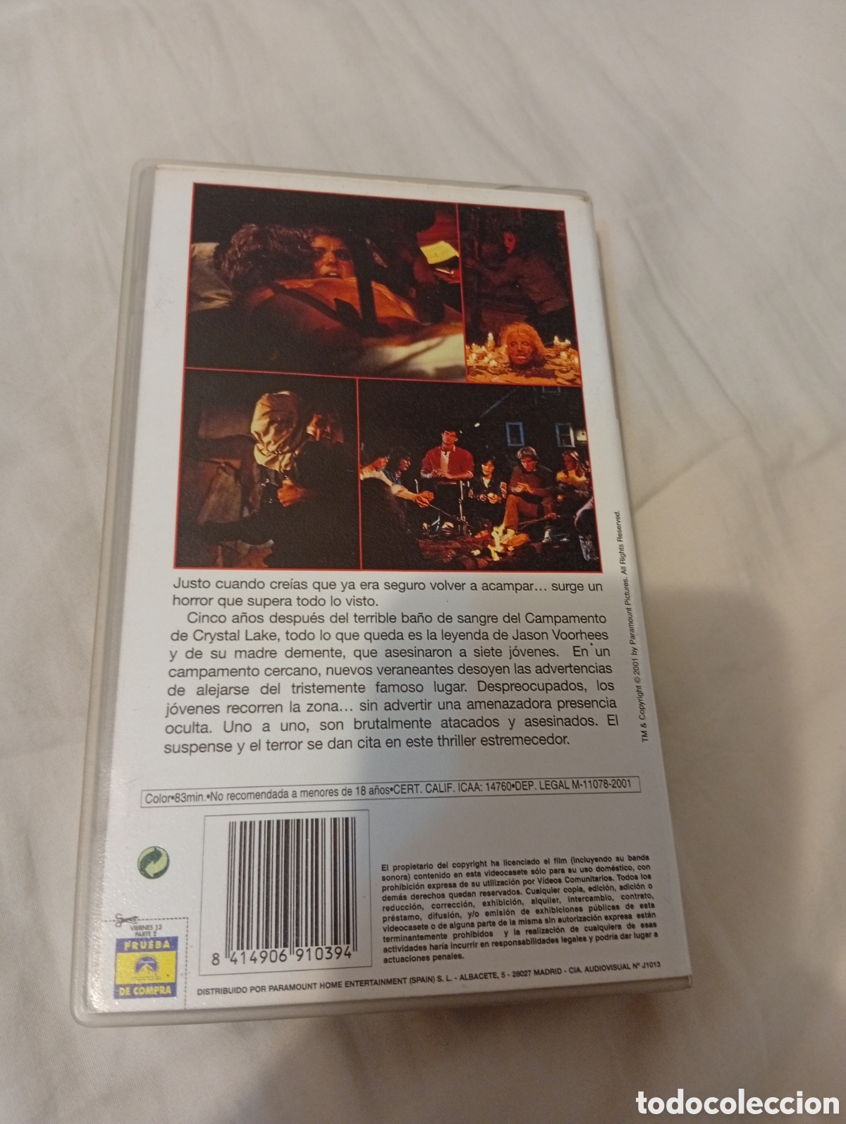 Cine: Viernes 13 parte 2 vhs - Foto 2