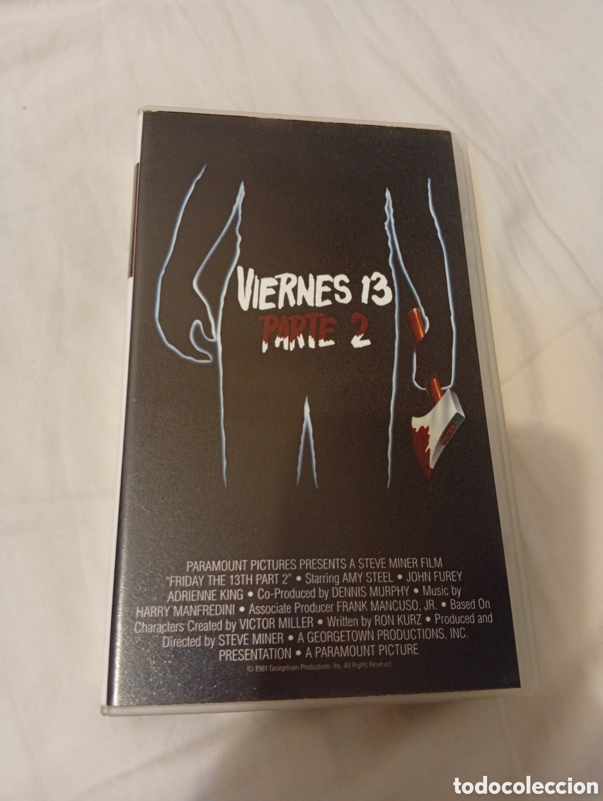 Cine: Viernes 13 parte 2 vhs - Foto 1