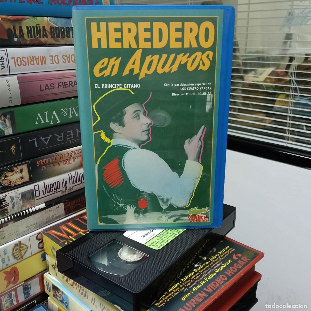 Cine: HEREDERO EN APUROS - MIGUEL IGLESIAS - EL PRINCIPE GITANO, LOS CUATRO VARGAS - VERTICE