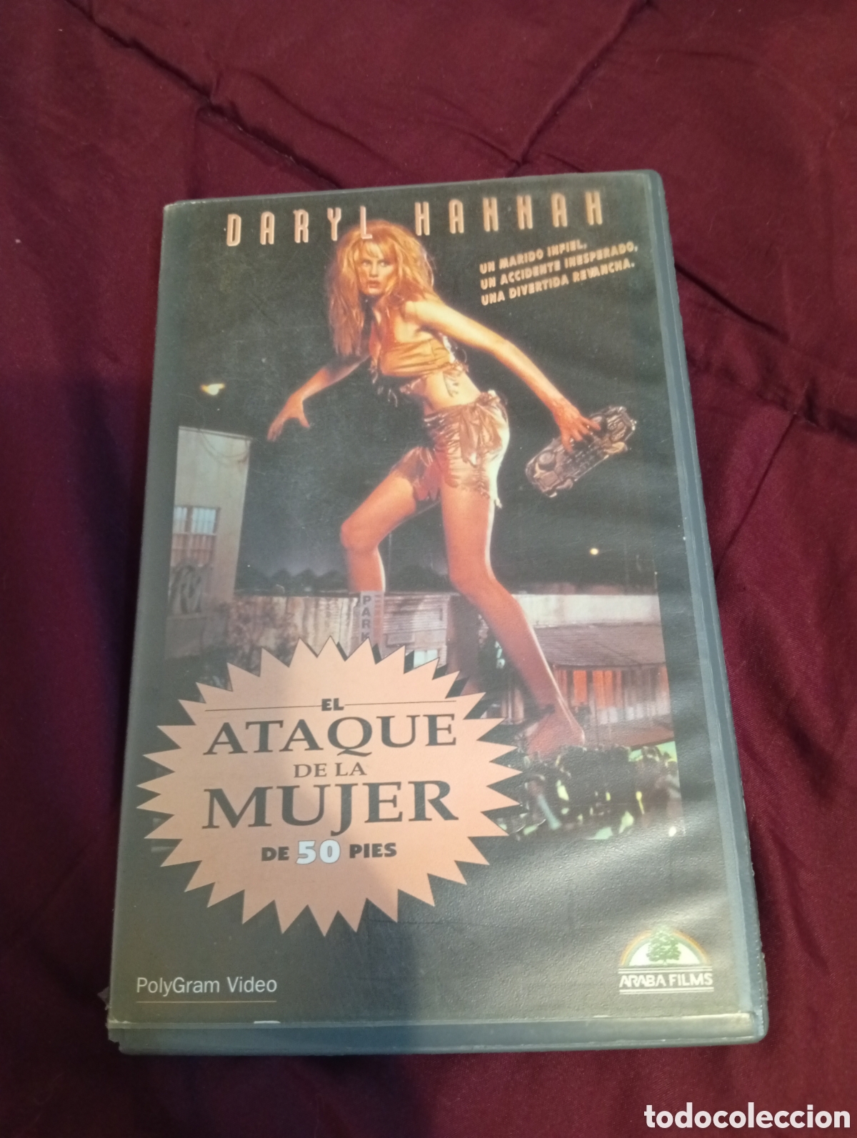 Cine: El ataque de la mujer de 50 pies vhs
