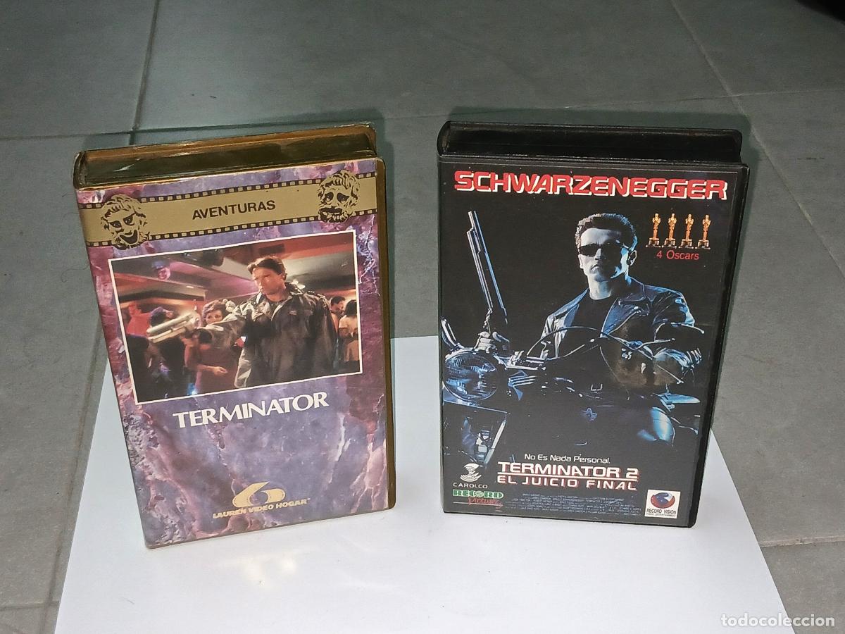 Cinema: VHS Terminator 1 y 2 (Arnold Schwarzenneger)