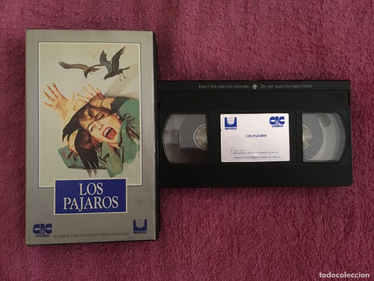 Cine: LOS P&Aacute;JAROS (1963) VHS ALFRED HITCHCOCK TERROR TIPPI HEDREN ROD TAYLOR Ed. CIC SONIDO HI-FI