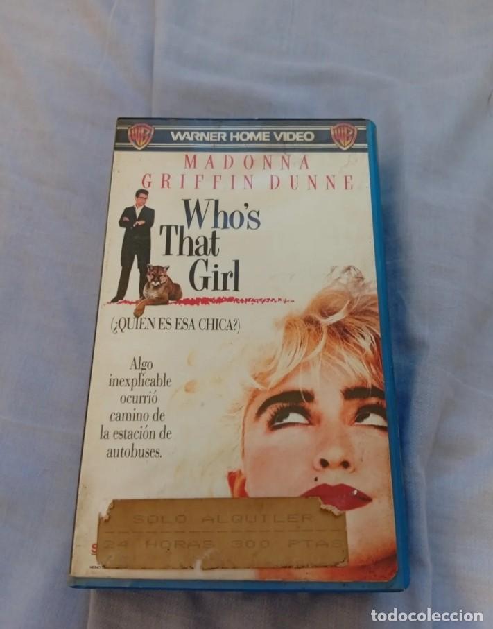 Cine: Reservada (no comprar) Qui&eacute;n es esa chica? Vhs