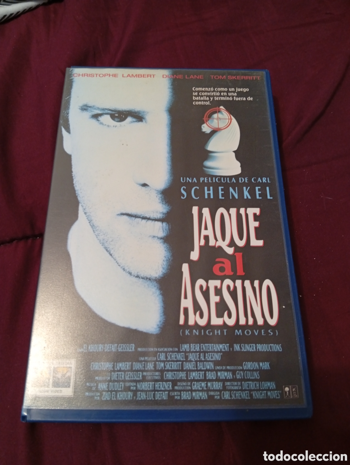 Cine: Jaque al asesino vhs pel&iacute;cula