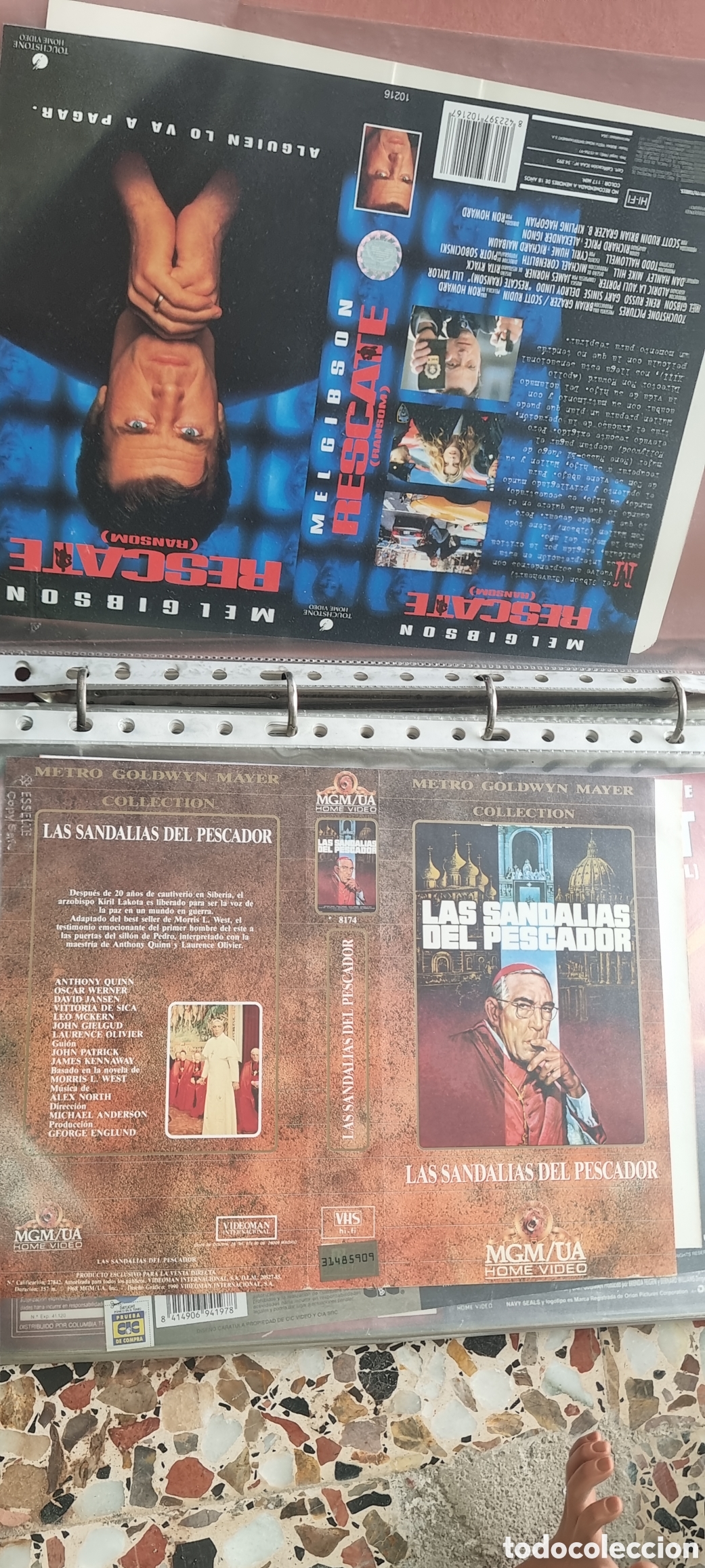Cine: M&aacute;s de 160 caratulas vhs