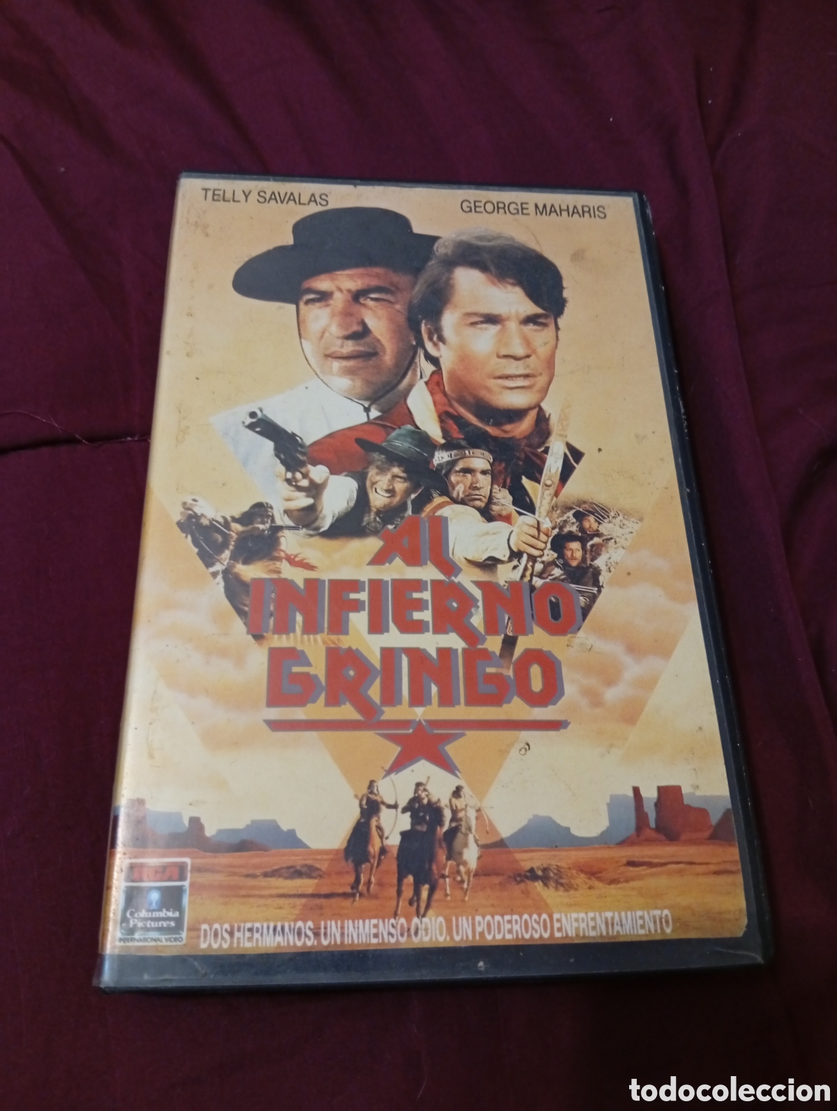 Cine: Al infierno gringo vhs