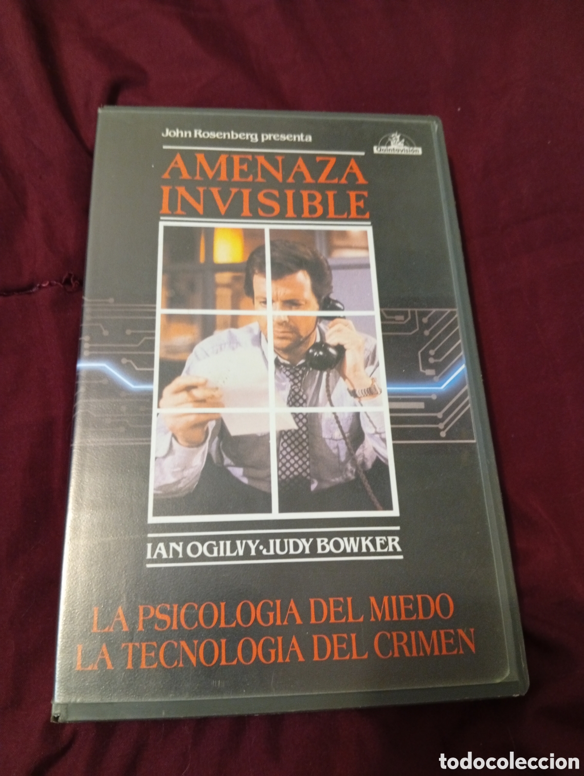Cine: Amenaza invisible vhs