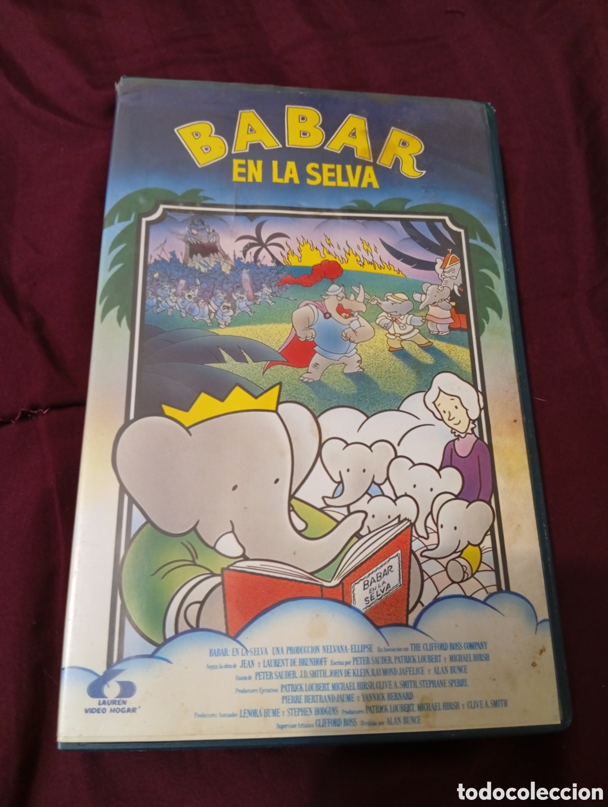 Cine: Babar en la selva vhs