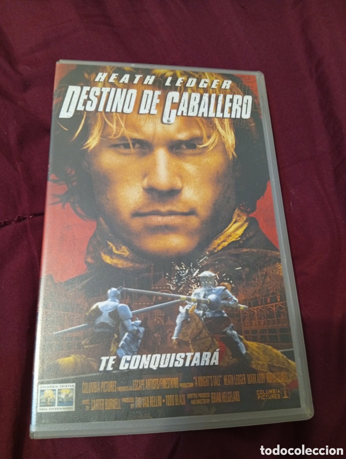 Cine: Destino de caballero vhs