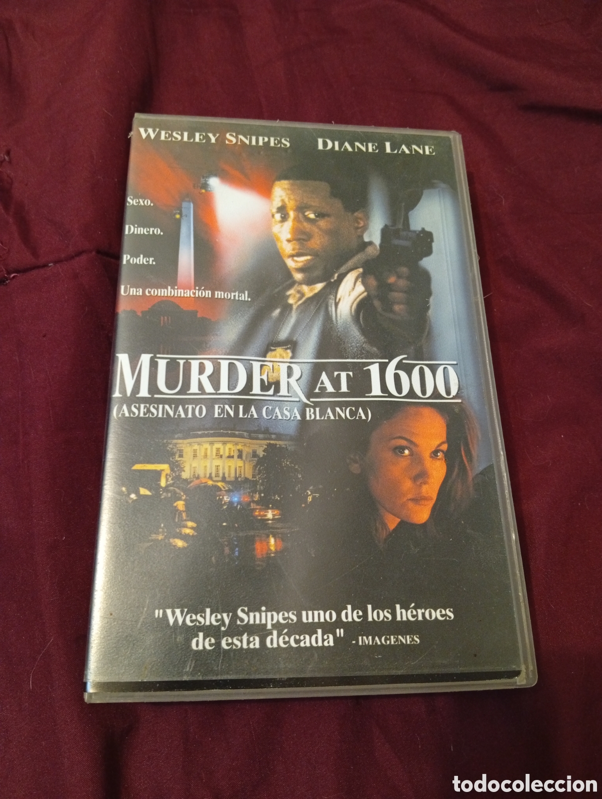 Cine: Murder at 1600 vhs pel&iacute;cula