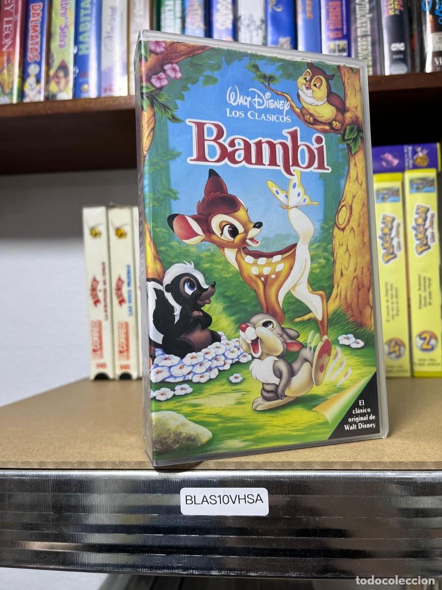 Cine: BLAS10VHSA PELICULA VHS BAMBI (DISNEY) 1&euro;