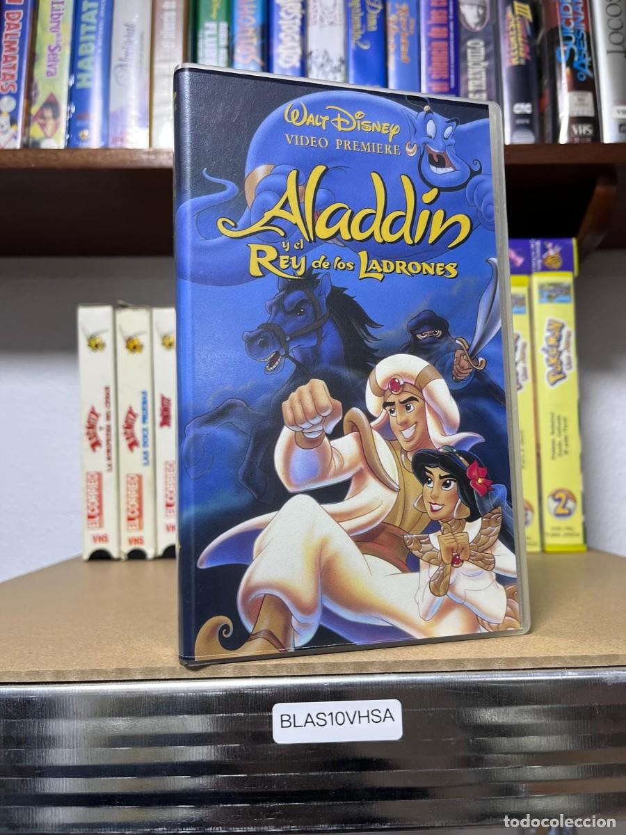 Cine: BLAS10VHSA PELICULA VHS ALADDIN Y EL REY DE LOS LADRONES (DISNEY) 1&euro;
