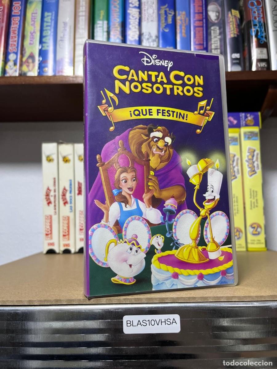 Cine: BLAS10VHSA PELICULA VHS CANTA CON NOSOTROS &iexcl;QUE FESTIN! (DISNEY) 1&euro;