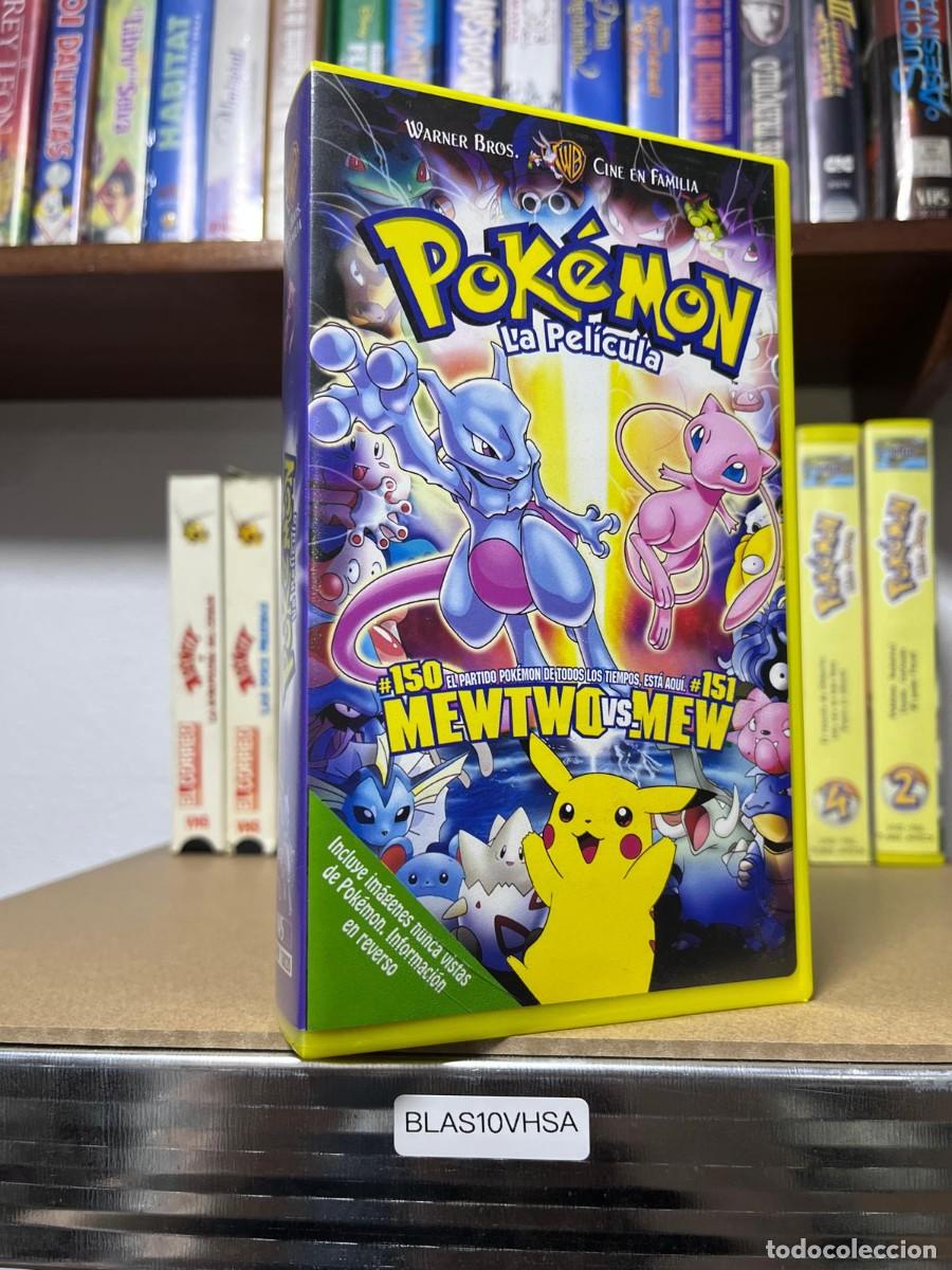 Cine: BLAS10VHSA PELICULA VHS POKEMON Pok&eacute;mon La Pel&iacute;cula: Mewtwo vs Mew